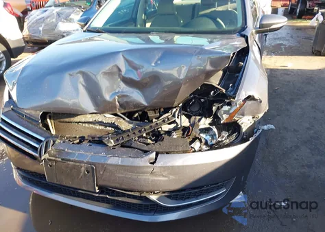 2012 Volkswagen Passat 2.5L S from USA, damaged, VIN 1VWAP7A38CC061856